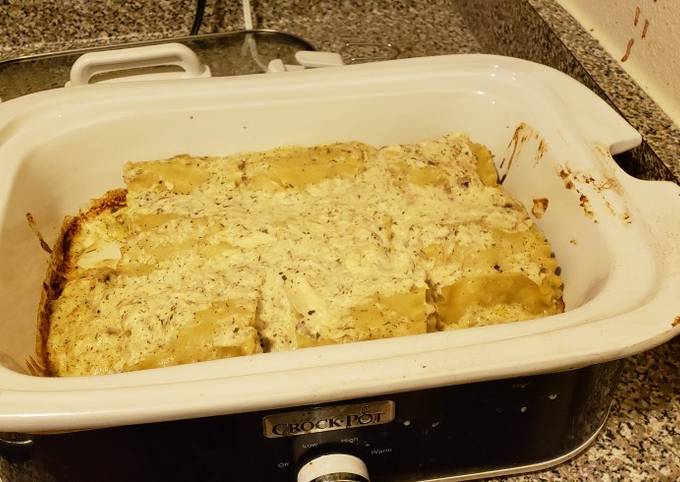 How to Make Speedy Chicken alfredo lasagna roll ups