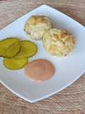 Huevo con blue cheese