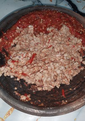 Foto resep Sambel Tempe Kukus