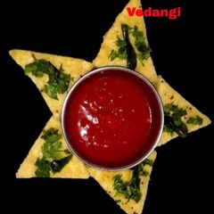 A picture of Moong Dal Dhokla.