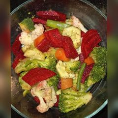 A picture of Healthy vegetable Salad.