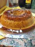 Flan con Azúcar Mascabado