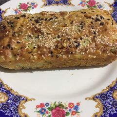 A picture of Vegetables cheese cake.