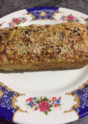 A picture of Vegetables cheese cake.