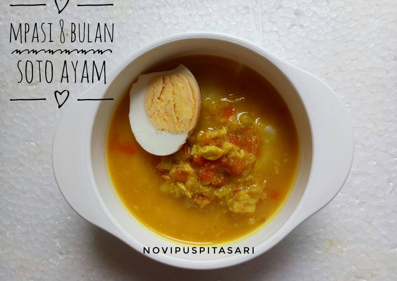 MPASI 8 Bulan SOTO AYAM