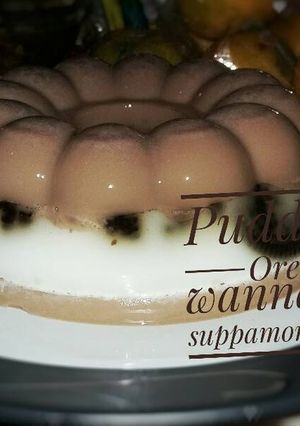 Foto resep Pudding Oreo wannacry