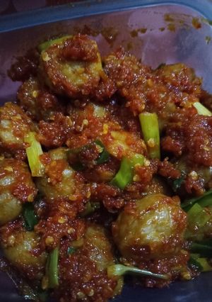 Foto resep Bakso Pedas Manis