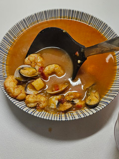 Una foto de Sopa marisco (congelado)