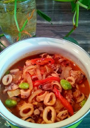 Foto resep #01 Cumi Asem Manis