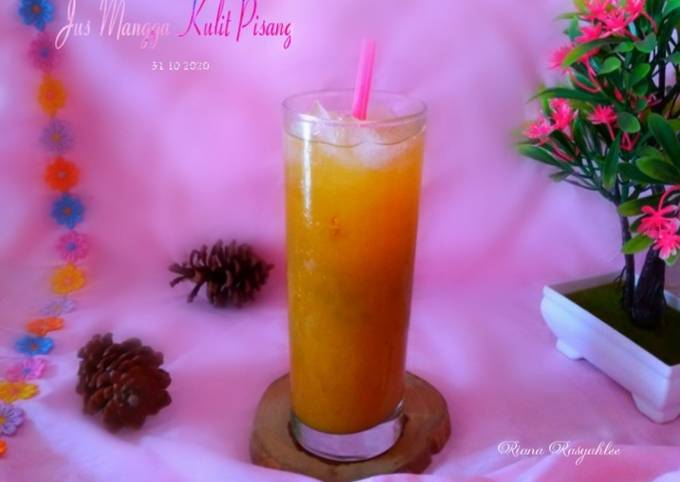 #Jus Mangga Kulit Pisang