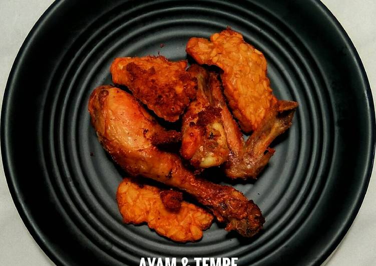 Ayam & Tempe Ungkep Keto Friendly
