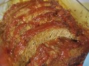 A picture of beef meatloaf