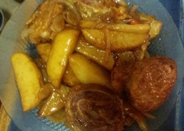 Bagaimana Menyiapkan Beef Rolade Potato Saus Teriyaki, Lezat Sekali