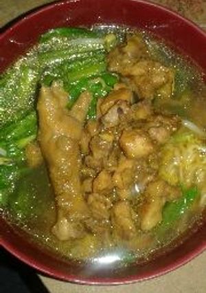 Foto resep Mie ayam ceker homemade