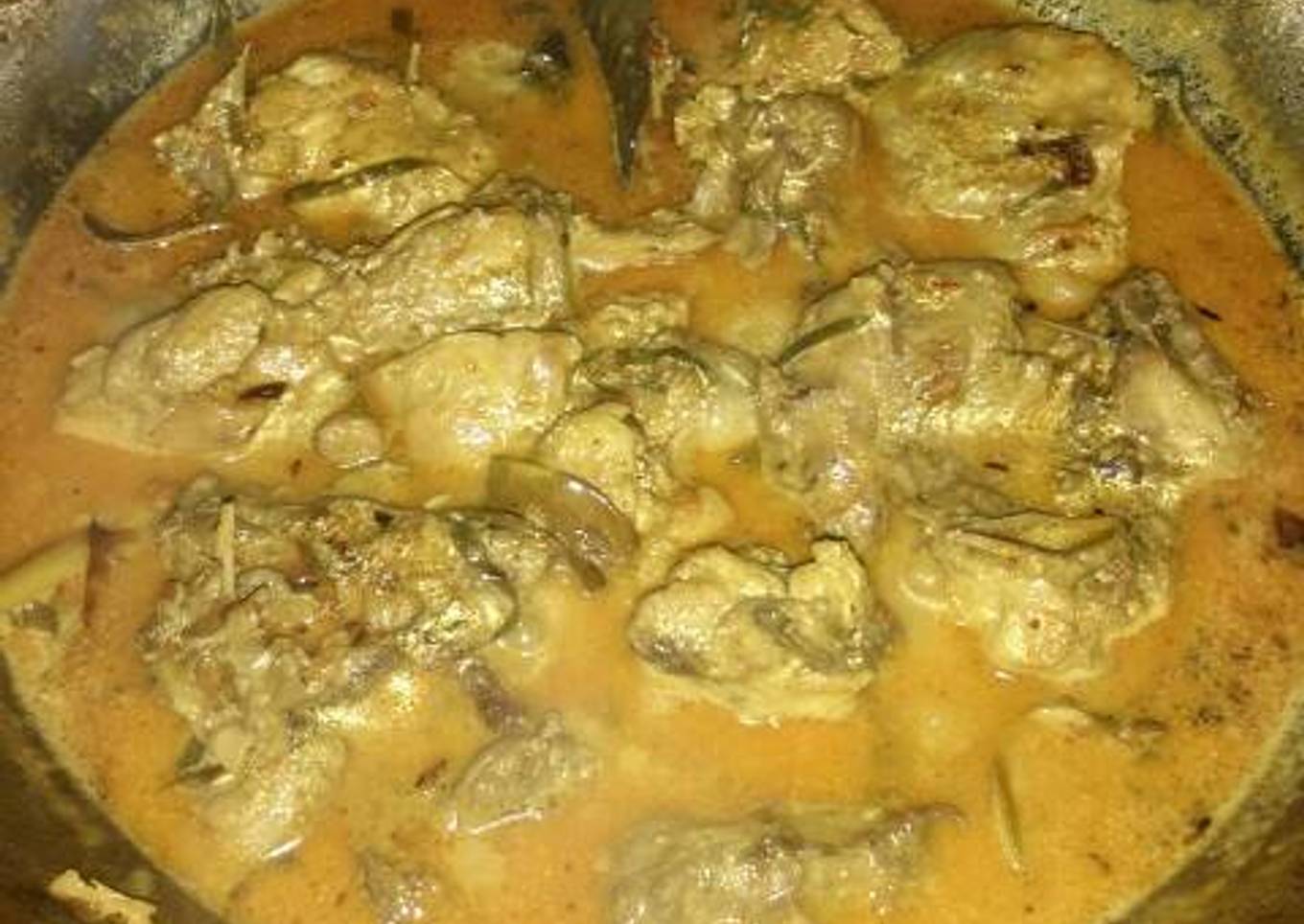 Rendang ayam(tanpa kerisik)