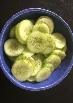 小黃瓜沙拉 的食譜成品照片