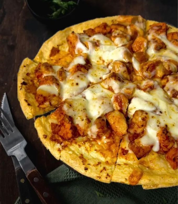 Foto di Pizza di Riso e Pollo