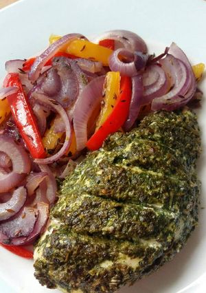 A picture of Vickys Garlic, Lemon & Herb Chicken, GF DF EF SF NF.