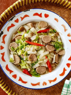 Foto resep Tumis Sawi Bakso Sapi
