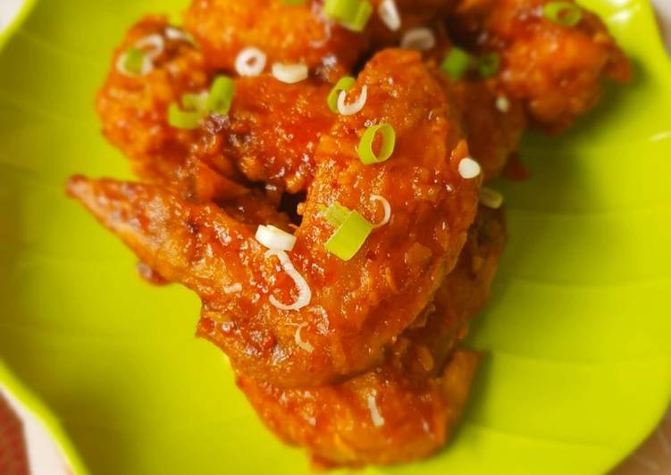 Cara Membuat Spicy Chicken Wings 🔥🔥🔥 #No DeBM Anti Gagal!