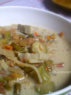 Foto resep Sayur Lodeh Rebung Kacang