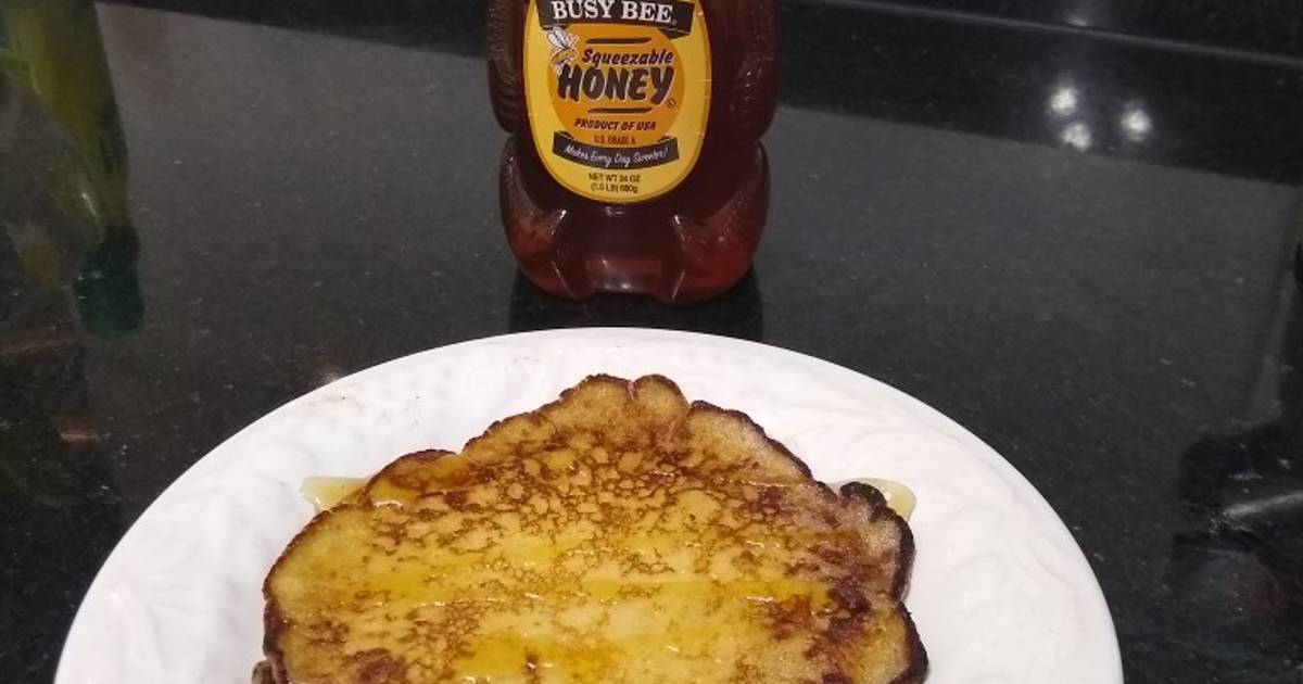 Pancakes de banana sin tacc Receta de Catalina Sol Gomez Cookpad