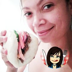 A picture of Homemade Japanese steam buns. (Boa bun).