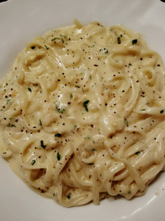 Foto principal de Espaguetis con crema de queso