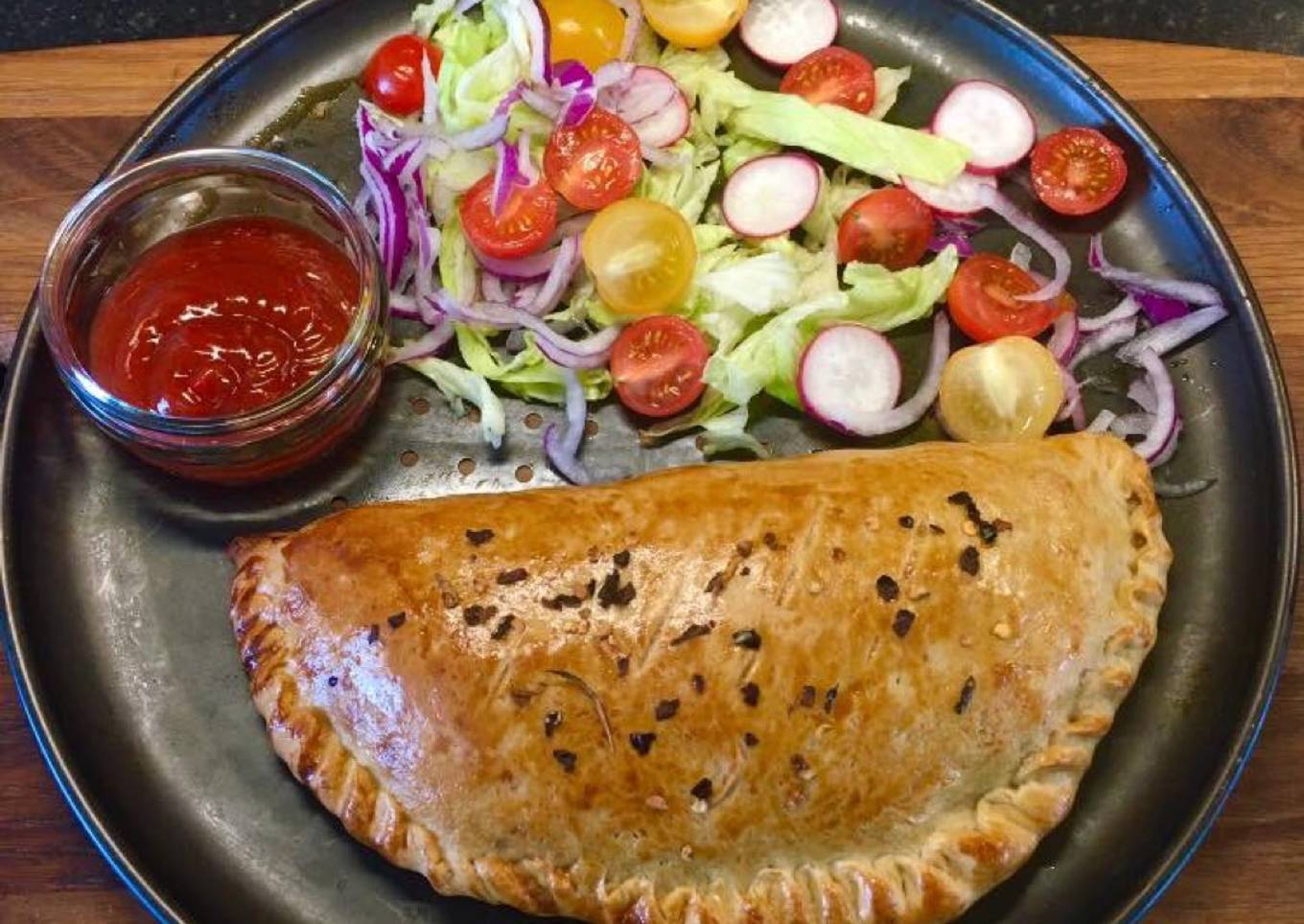 Meaty Calzone