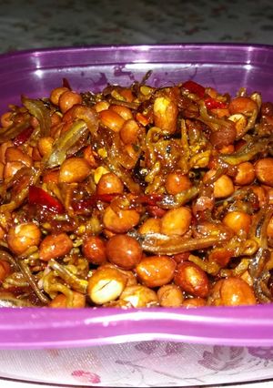Foto resep Sambal teri kacang