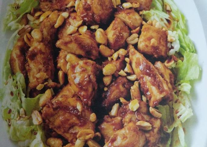 Peanut Chicken Saute