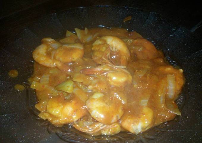 Udang nanas asam manis 🍤🍍