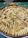 Maxi tarte pommes compote de coings