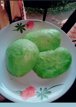 Foto resep Roti Kukus Pandan💚