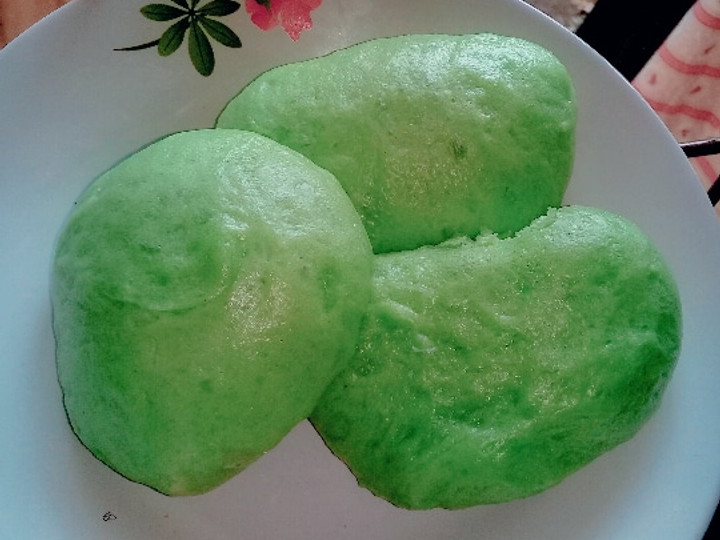 Anti Ribet, Membuat Roti Kukus Pandan💚 Simpel