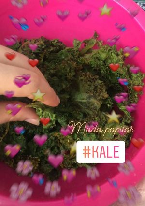 Una foto de Kale snacks 🥬