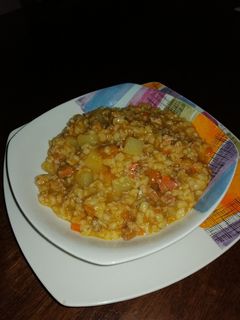 Una foto de Mote guisado