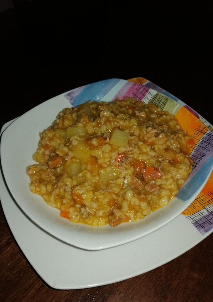 Una foto de Mote guisado