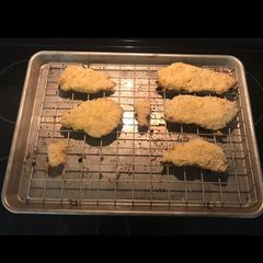 A picture of Crispy Lemon-Pepper Chicken.
