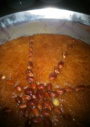 صورة لوصفة الهريسة بجوز الهند