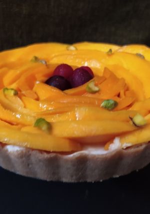 A picture of Mango Tart.