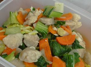 Foto resep Capcay Sawi Bakso