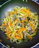 Su su xào thịt bò