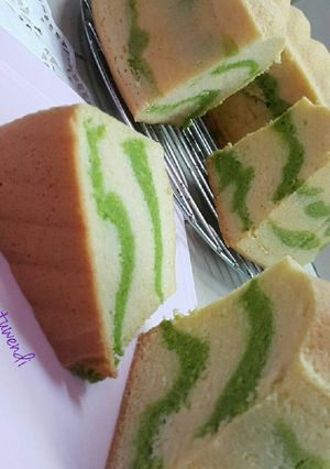 Foto resep Putih Telur in Zebra Cake
