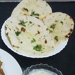 A picture of Homemade tawa naan.