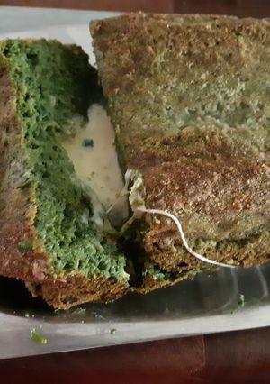 Una foto de Budín de acelga o espinacas