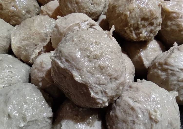 Resep Bakso Homemade Kenyal Enak Anti Gagal