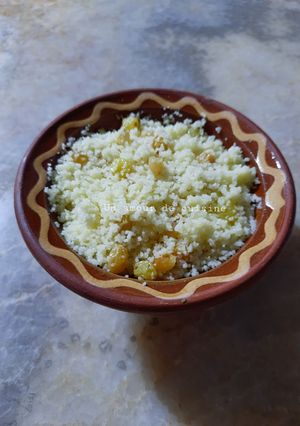Une photo de Couscous aux raisins secs 🍇