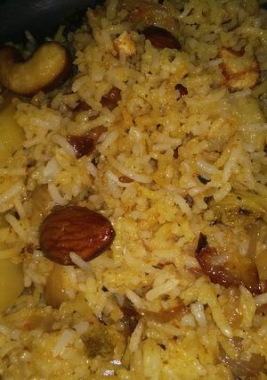 A picture of Veg Biryani.