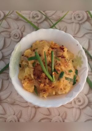 A picture of Manipuri Aloo kangmet.